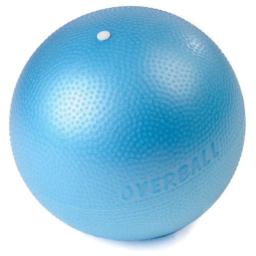 Overball 23cm BLAU ROT GELB PILATESBALL Gymnastikball, Yoga Übungsball, Yogaball, Soft Pilates, Therapieball, GYMNIC (blau) von ATC Handels GmbH