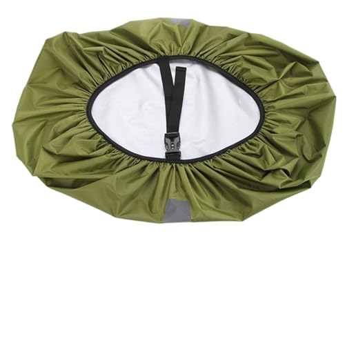 ATEUXOL wasserdichte Schutzhülle für Rucksäcke 2Pcs Reflektierende Regen Abdeckung Rucksack 20L 35L 45L 60L Tasche Outdoor Camping Wandern Klettern(20L,Type A-green1) von ATEUXOL