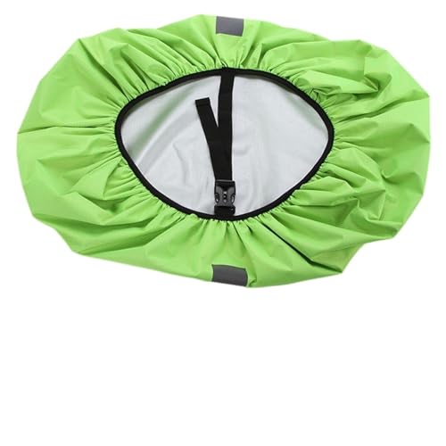 ATEUXOL wasserdichte Schutzhülle für Rucksäcke 2Pcs Reflektierende Regen Abdeckung Rucksack 20L 35L 45L 60L Tasche Outdoor Camping Wandern Klettern(30-40L,Type A-Green) von ATEUXOL