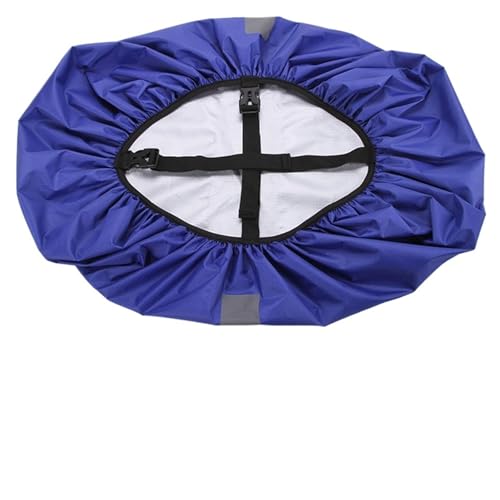 ATEUXOL wasserdichte Schutzhülle für Rucksäcke 2Pcs Reflektierende Regen Abdeckung Rucksack 20L 35L 45L 60L Tasche Outdoor Camping Wandern Klettern(30-40L,Type B-Blue) von ATEUXOL