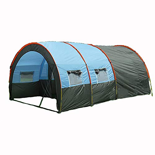 ATHUAH 4-8-Mann-Zelt, EIN-Raum-Zwei-Raum-Mehrpersonen-Außenzelt. Übergroßes, wasserdichtes, Starkes Campingzelt, Zelt mit großer Raumbelüftung und sanfter Atmung von ATHUAH