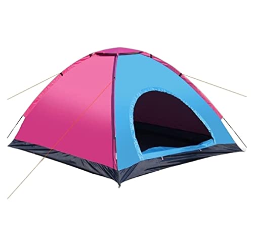 ATHUAH ATHUAH Zelte Campingzelt Reise Tragbares Zelt Wasserdichtes Anti-UV-Campingzelt Outdoor-Wandern Familiencamping Outdoor-Zelt Zelt Wandern und Reisen (Blau: C, Größe: 220 * 200 * 135 cm) von ATHUAH