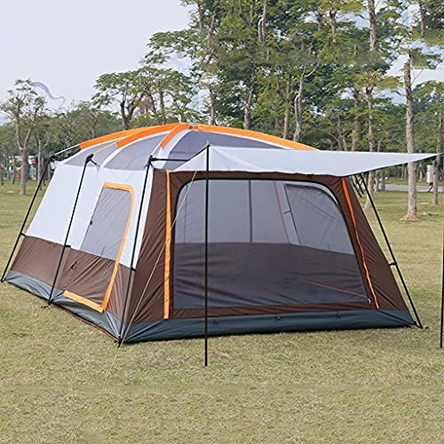 ATHUAH Outdoor-Campingzelt für 5–8 Personen, große Familienzelte für Camping, Festival, Wandern, wasserdichtes Zelt mit Wohnzimmer und separaten Räumen, 4-Jahreszeiten-Zelte, großer von ATHUAH