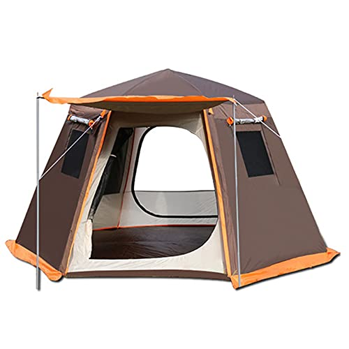 ATHUAH Pop-Up-Zelt, 3–8 Personen, Strandzelt, Sonnenschutz, Outdoor-Camping, Familienzelt, Sofortzelt, einfacher Aufbau für Camping, Rucksackreisen, Wandern, Bergsteigen von ATHUAH