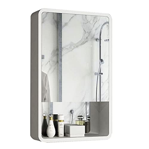 ATHUAH Spiegel-Aufbewahrungsschrank 50/60/70/80 cm Medizinschrank mit Spiegel Spiegel-Aufbewahrungsschrank HD Spiegel-Aufbewahrungsschrank von ATHUAH