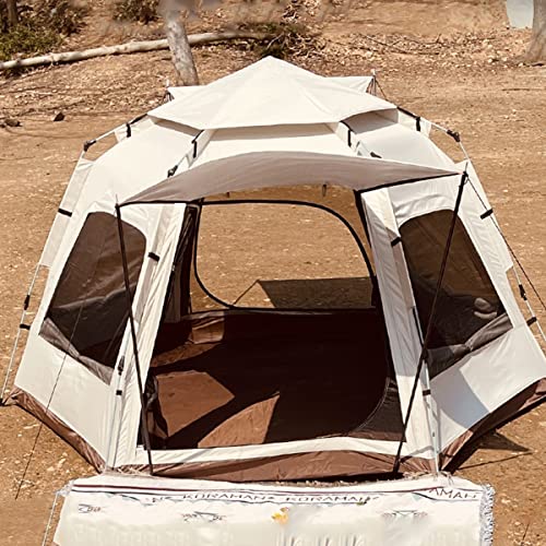 ATHUAH Zelte für Camping, Pop-Up-Zelt für 3/4 Personen, Strandzelt, Sonnenschutz, Campingzelte, tragbares Rucksackzelt für 4 Personen, wasserdicht, fortschrittliche Belüftung, unverzichtbar für von ATHUAH