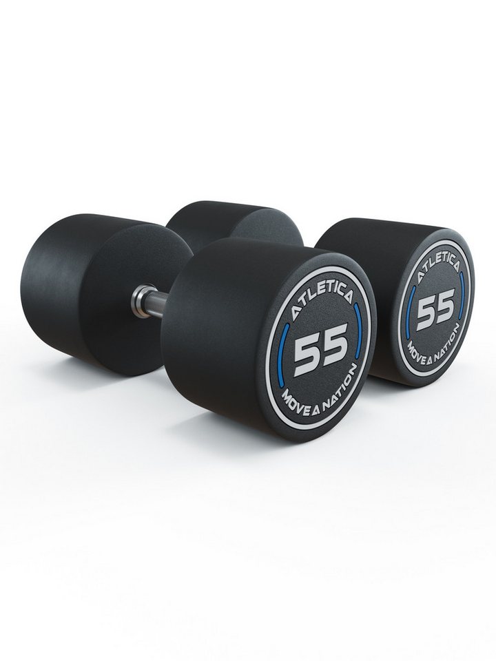 ATLETICA Hantel Rundhanteln Pro, 2.5 - 60kg Paar von ATLETICA