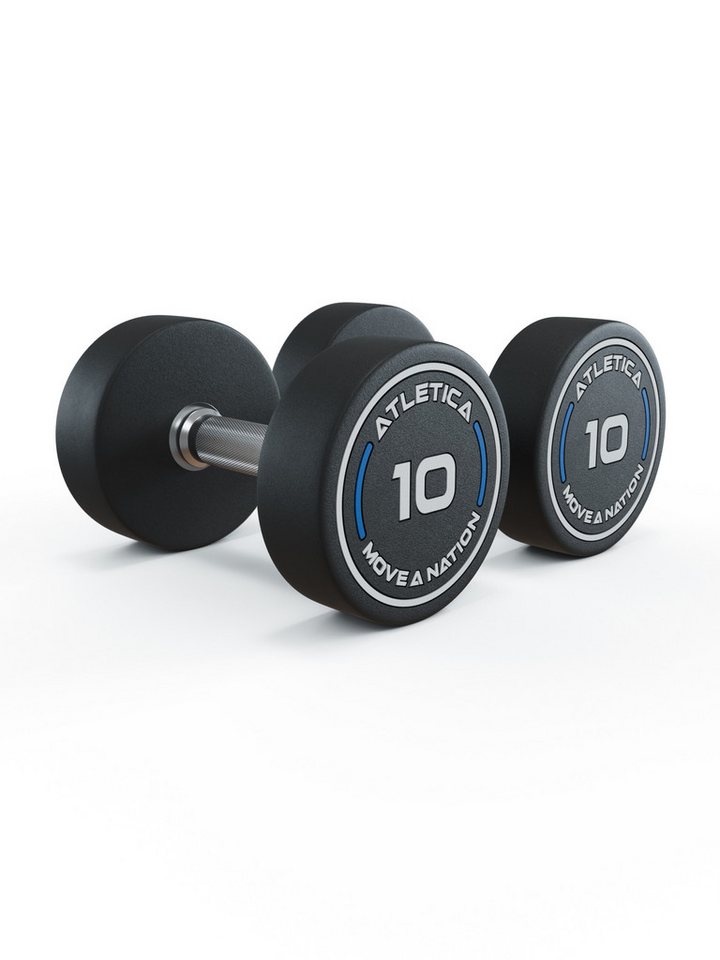 ATLETICA Hantel Rundhanteln Pro, 2.5 - 60kg Paar von ATLETICA