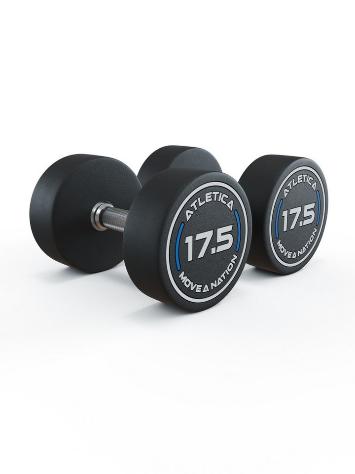 ATLETICA Hantel Rundhanteln Pro, 2.5 - 60kg Paar von ATLETICA