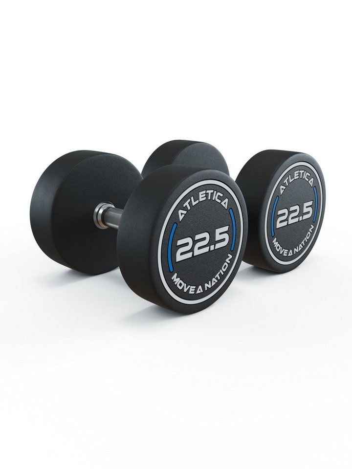 ATLETICA Hantel Rundhanteln Pro, 2.5 - 60kg Paar von ATLETICA