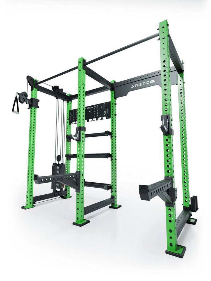 ATLETICA Power Rack R8 Falcon L, Electric Green, Power Rack von ATLETICA