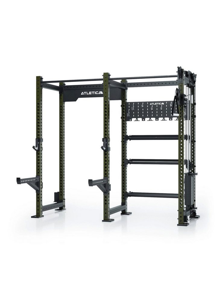 ATLETICA Power Rack R8 Falcon R, Military Green, Power Rack von ATLETICA