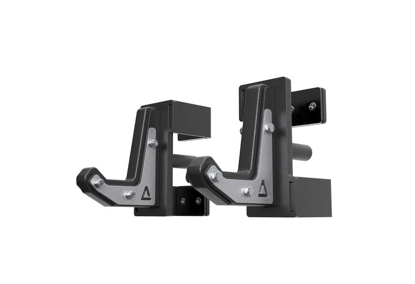 ATLETICA Power Rack R8 J-Hooks Type 4, Paar, Mit Hartplastik ummantelt, Bis 550 kg von ATLETICA