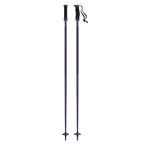 ATOMIC AMT SQS W Skistöcke - Dark Purple - Länge 115 cm - Zuverlässiger 4* Aluminium Skistock - Ergonomischem Griff am Stock - Safety Quick Release System - Stöcke mit 60mm-Pistenteller von ATOMIC