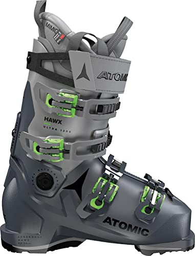 ATOMIC HAWX Ultra 120 S GW Ski Schuh 2023 Grey Blue/Anthracite/Green, 28/28.5 von ATOMIC