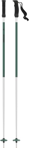 ATOMIC REDSTER Q Green./Silver Skistöcke - Länge 110 cm - Vielseitiger 4* Aluminium Skistock - Ergonomischem Griff am Stock - Stöcke mit 60mm-Pistenteller - Skistecken in Grün/Silber von ATOMIC