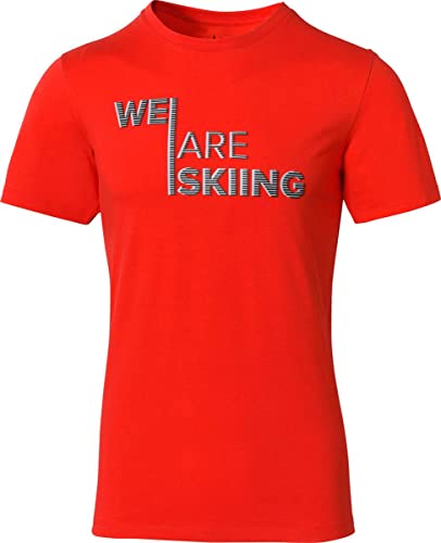 ATOMIC RS T-SHIRT - Größe XL - T-Shirts in Rot - Nachhaltiges & komfortables Shirt - Unisex Shirts mit Aufdruck - Leichtes Kurzarm-Shirt - Oberteil für Herren & Damen von ATOMIC