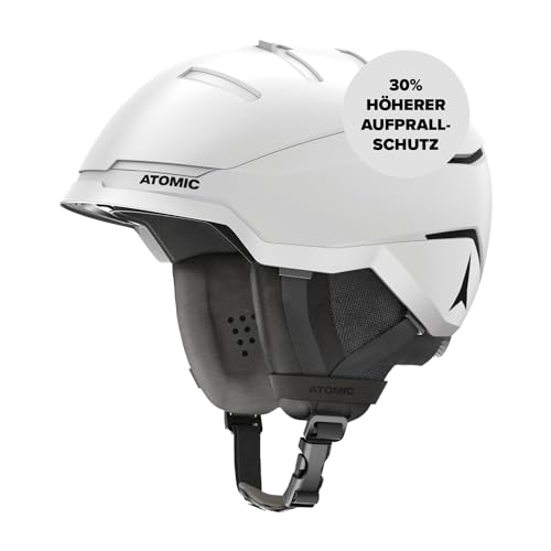 ATOMIC SAVOR GT ski helmet in white size L - unisex for adults - 360° fit system - superior impact protection - active dual zone ventilation system - head circumference 59-63 cm von ATOMIC