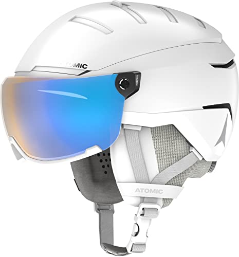 ATOMIC Savor Gt Visor Photo Helmet, Weiß meliert (weiß), 51/55 cm von ATOMIC