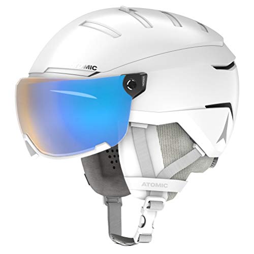 ATOMIC Savor Gt Visor Photo Helmet, Weiß meliert (weiß), 59/63 cm von ATOMIC