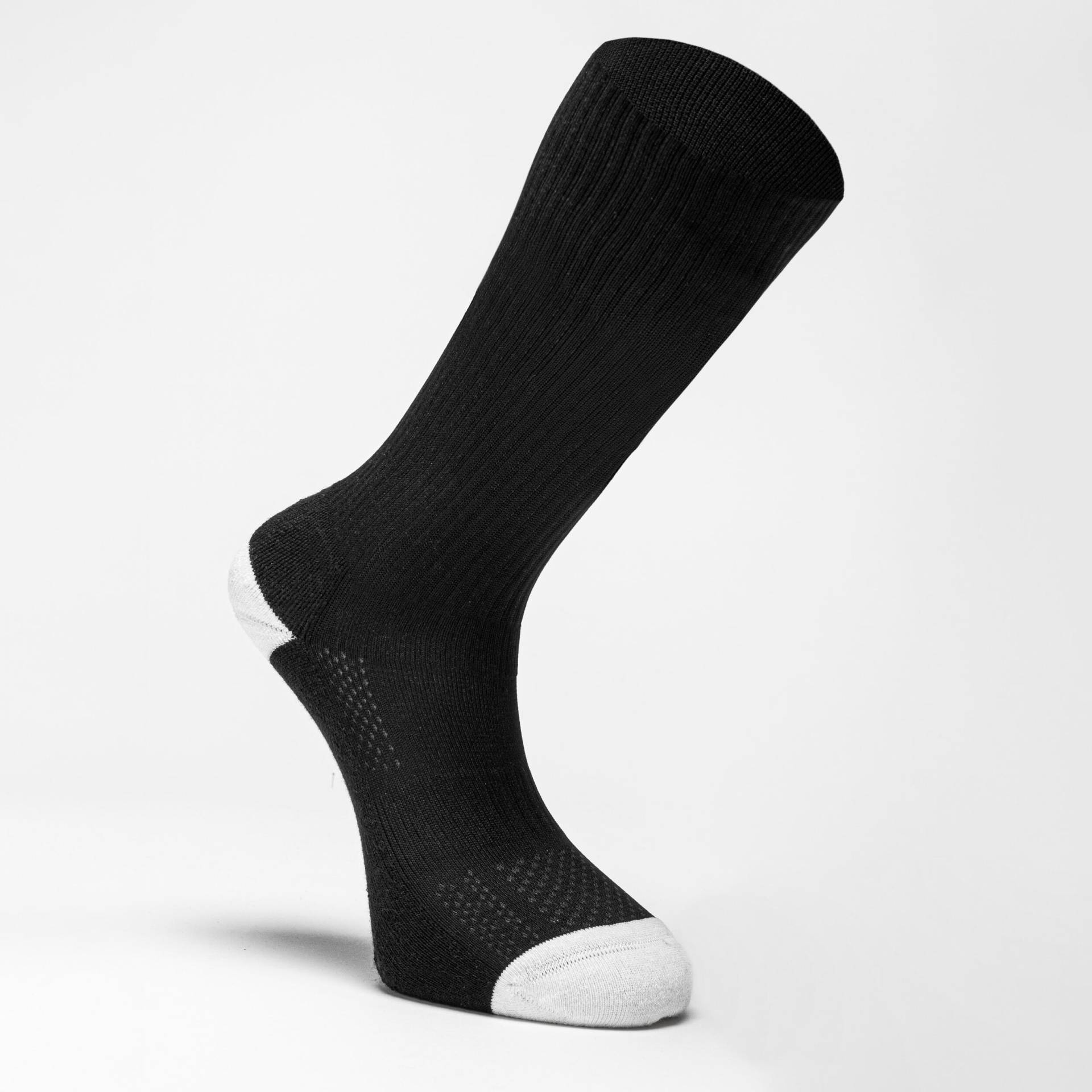 Damen/Herren Handball Socken - H500 schwarz 1 Paar von ATORKA