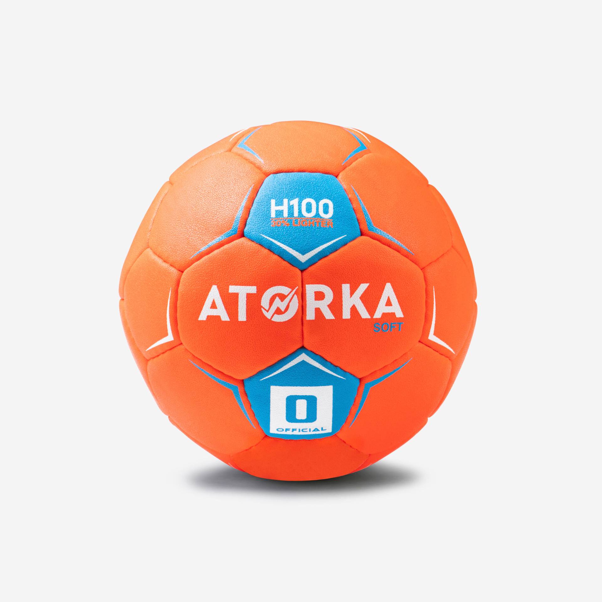 Kinder Handball Grösse 0 - H100 Soft orange von ATORKA