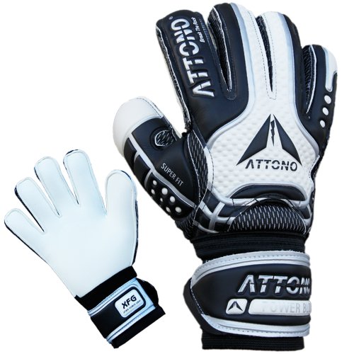 Torwarthandschuhe Power Block V01 Fingersave Torwart Handschuhe von ATTONO® (3-11) (6) von ATTONO