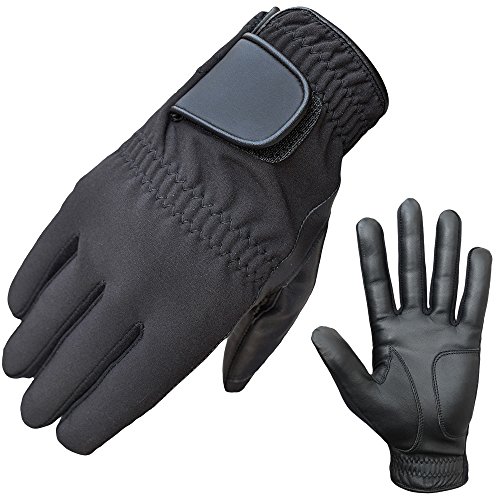ATTONO Winter Golfhandschuhe Golf Winter Handschuhe Leder Handinnenfläche (9/L) von ATTONO