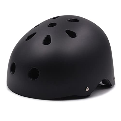 AUXDIQ Skaterhelm Kinder Damen Herren Fahrradhelm mit Drehrad-Anpassung Sport Helm für Fahrrad Skateboard Scooter BMX von AUXDIQ