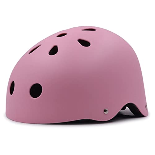 AUXDIQ Skaterhelm Kinder Damen Herren Fahrradhelm mit Drehrad-Anpassung Sport Helm für Fahrrad Skateboard Scooter BMX von AUXDIQ