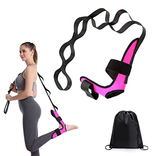 AWAVM Yoga Stretching Strap Painless Legs Band for Schmerzlinderung Verbesserung von Achillessehnenentzündungen Beindehnungen bei Muskelzerrungen und Knöchelverletzungen von AWAVM