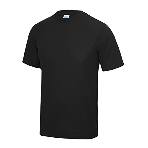 AWDis JC001 Cool T-Shirt, Schwarz, Größe M von AWDis