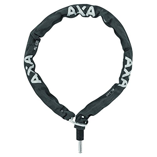 AXA 1X Kettenschloss Einssteckkette FahrradSchloss, schwarz, One-Size von AXA