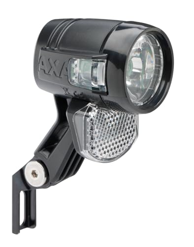 AXA Blueline 30 E-Bike 6-12V – LED Fahrradlicht – 30 Lux – 50 m Sichtweite – 3.000 m gesehen Werden – Sichtbar von der Seite – StVZO zugelassen von AXA