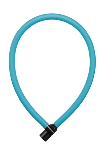 AXA Resolute 6-60 Kabelschloss – Länge 60 cm – Sichereitsstufe 2 – inkl. Halterung – Ice Blue von AXA