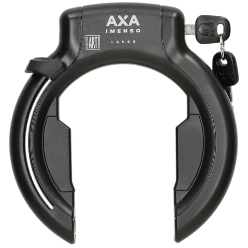 Axa Unisex – Erwachsene Rahmenschloss-2231016000 Rahmenschloss, Schwarz, 75mm von AXA