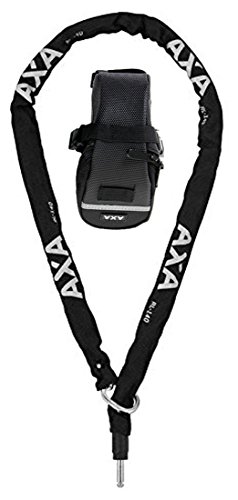Einsteckkette Axa RLC 140 schwarz 140cm, inkl.Outdoortasche (1 Stück) von AXA