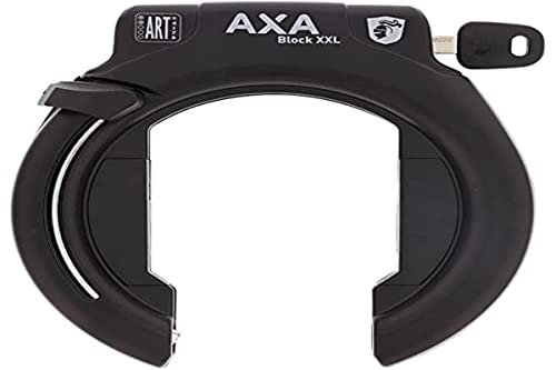 AXA ALA059 Rahmenschloss Block XXL, Schwarz (mit zwei Schlüssel) von AXA