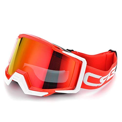 AYKANING Motocross Brille,Motorradbrille Motocross-Goggles-Gläser Skifahren-Sport-Augenwaren-Straßenhelme Motorrad-Gloggle(Color:Model 19) von AYKANING