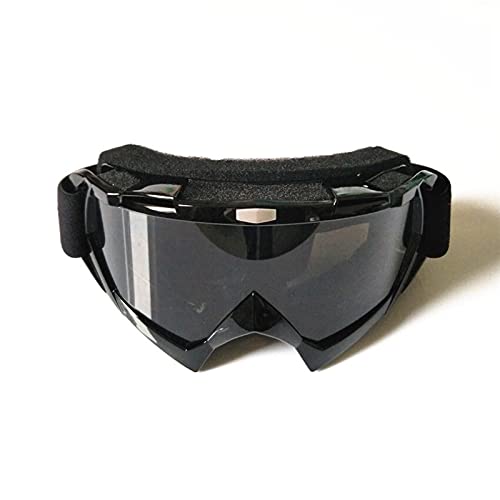 AYKANING Motocross Brille,Motorradbrille Motocross Goggles Off Road Motorrad Schutzausrüstung Gläser Schmutzrad Sonnenbrille Downhill Mountainbike-Brillen(Color:Model 1 Grey lens) von AYKANING