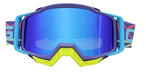 AYKANING Motocross Brille,Motorradbrille Motocross Goggles Snowboards Motorrad Brille Outdoor Sportsbrillen Schmutz Bike Moto Helm Brille Maske(Color:Goggles Glasses 12) von AYKANING