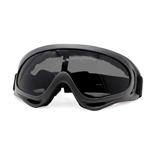 AYKANING Motocross Brille,Motorradbrille Motorrad Goggles Brille Outdoor Sports Bike Motobike Moto Windschutzscheibe Brillen Outdoor Goggles Sonnenbrillen(Color:Black) von AYKANING
