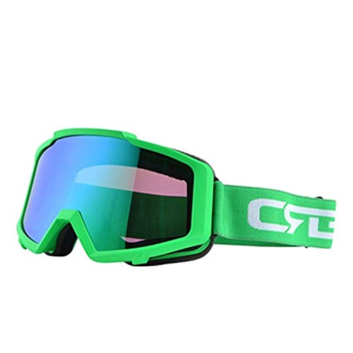 AYKANING Motocross Brille,Motorradbrille Motorrad-Goggles-Skibrillen Motocross-Goggles Racing Eyewear Snowboard-Gläser bunte Linsengläser UV-Beschützer(Color:Model 2) von AYKANING