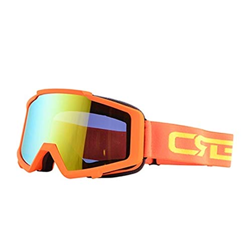 AYKANING Motocross Brille,Motorradbrille Motorrad-Goggles-Skibrillen Motocross-Goggles Racing Eyewear Snowboard-Gläser bunte Linsengläser UV-Beschützer(Color:Model 3) von AYKANING