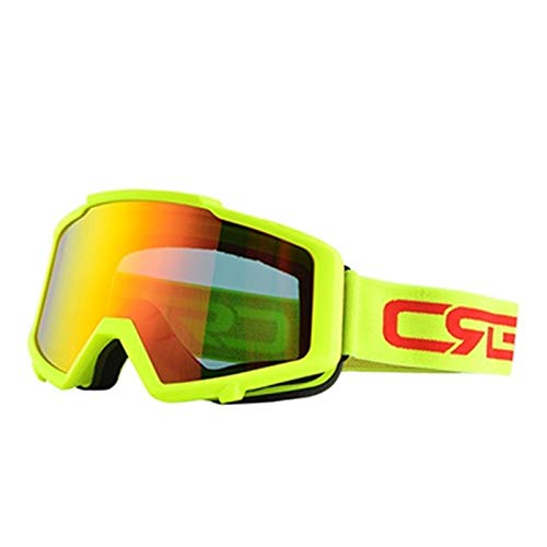 AYKANING Motocross Brille,Motorradbrille Motorrad-Goggles-Skibrillen Motocross-Goggles Racing Eyewear Snowboard-Gläser bunte Linsengläser UV-Beschützer(Color:Model 7) von AYKANING
