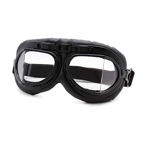 AYKANING Motocross Brille,Motorradbrille Retro Motorradbrille Brille Vintage Moto Classic Goggles Pilot Bike Kupfer Helm (Color : Retro Goggles 3 C) von AYKANING