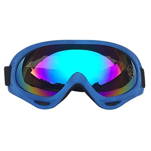 Motocross Brille,Motorradbrille Professionelle Männer Frauen Anti-Nebel Eyewear Winddicht Outdoor Riding Goggles Gläser Multifunktionale Motorradbrille(Color:LN) von AYKANING