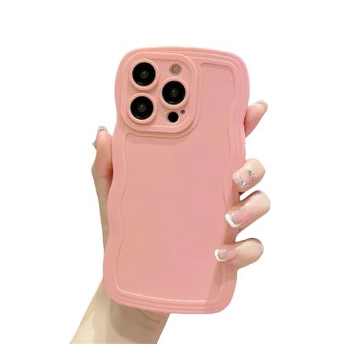 AYKZGIQS Handyhülle Süßigkeiten Farbe Weiches Silica -Telefon Hülle Für iPhone 15 14 13 12 11 Pro Max Fashion Lens Protection Schockdopfer Stoßfänger-P-Für Iphone11Promax von AYKZGIQS