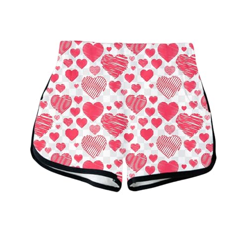 AYKZGIQS Shorts Damen Damenshorts Comfy Lounge Shorts Sommer Casual Hosen Lose Spleißen Breite Hosen Kurze Damen Sommerhosen-a10-m von AYKZGIQS