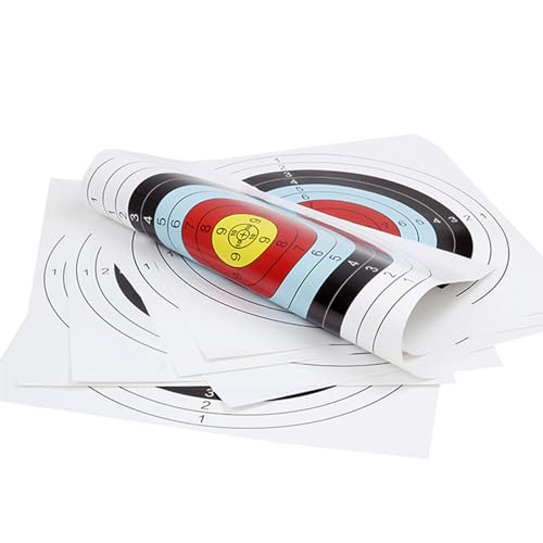 30 Blatt Aufkleber Spritzer Papieraufkleber Waffen Ziele Zum Zielen Papieraufkleber Zum Üben Runde Selbstklebende Aufkleber von AYPOHU